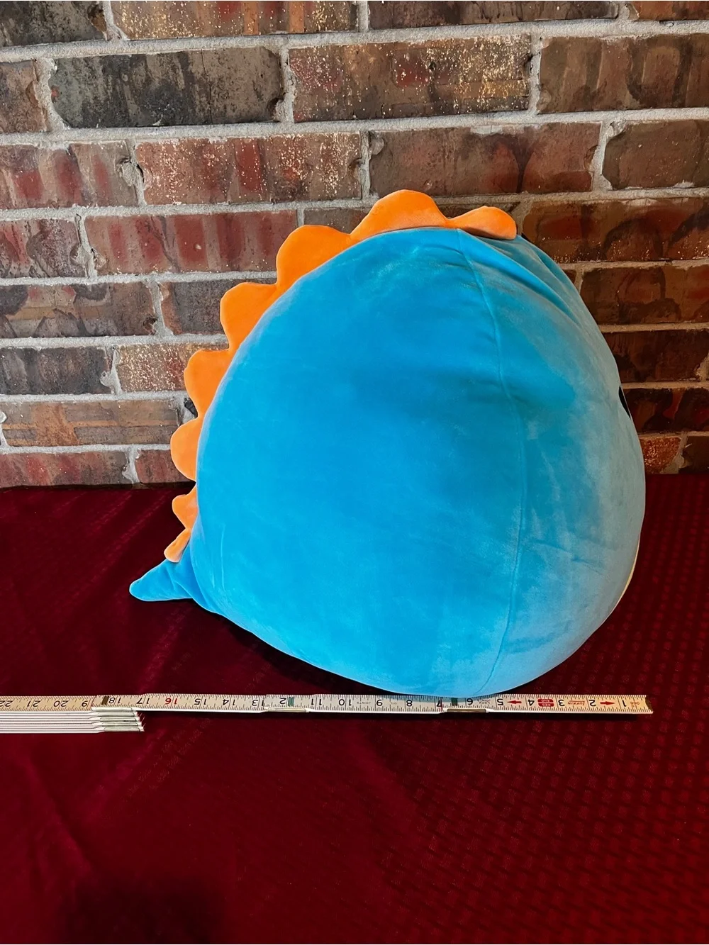 Squishmallows Darex the Blue Dino Plush NWT 17”